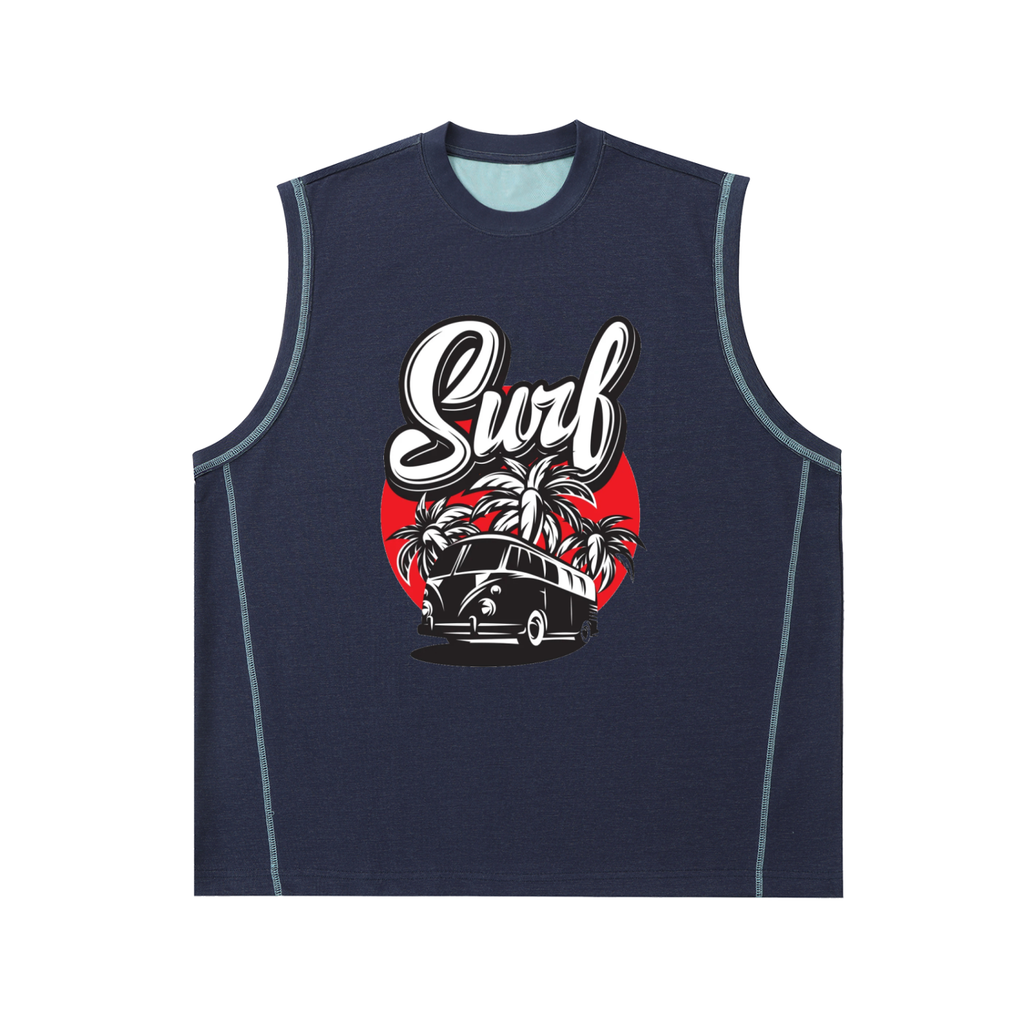 Contrast Panel Cooling Performance Tank Top