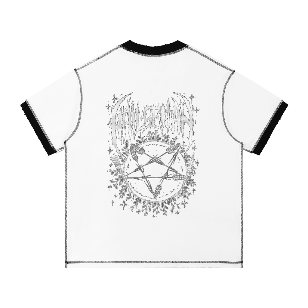 Contrast-Stitched Cotton T-Shirt