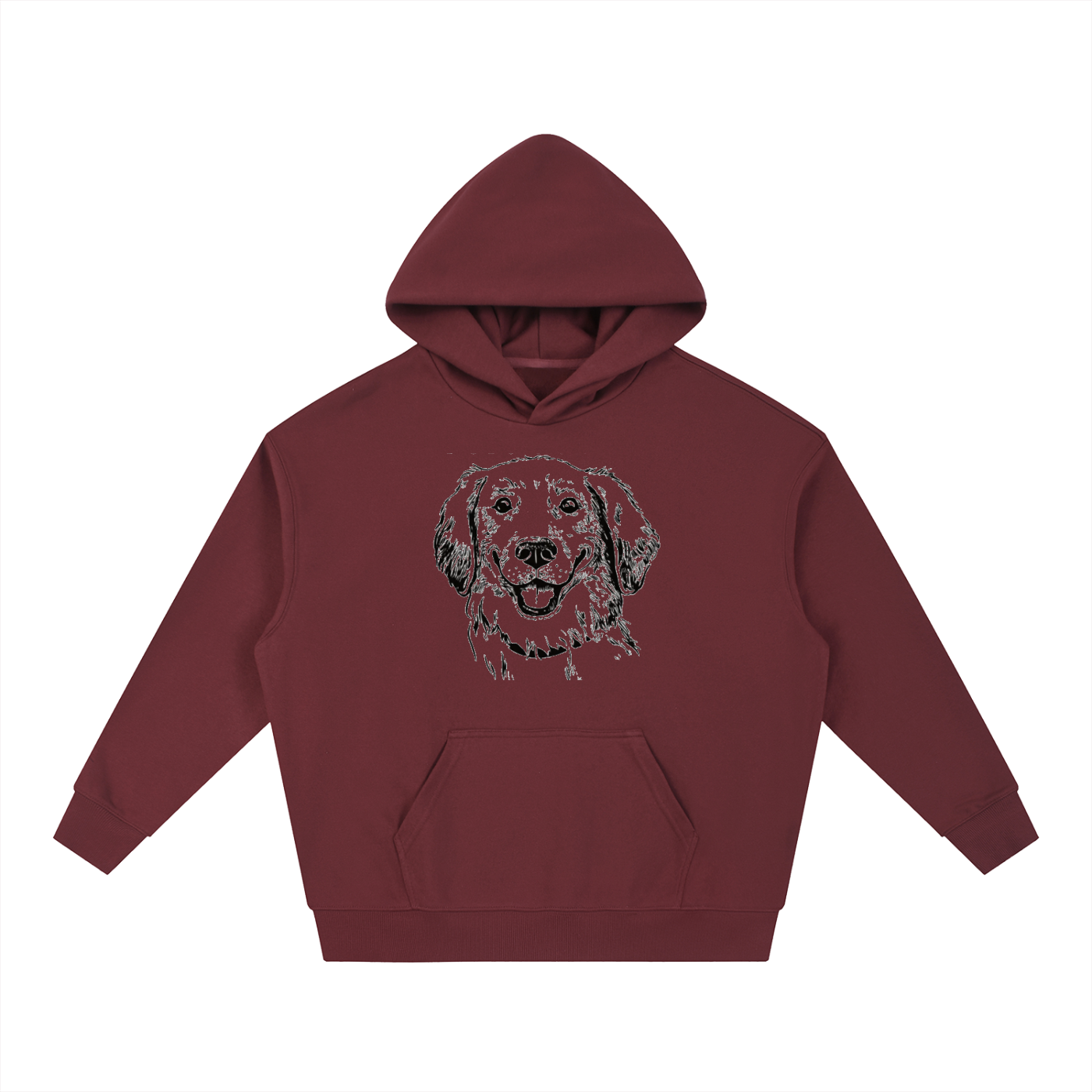 Essential Boxy Heavyweight Drop-Shoulder Hoodie