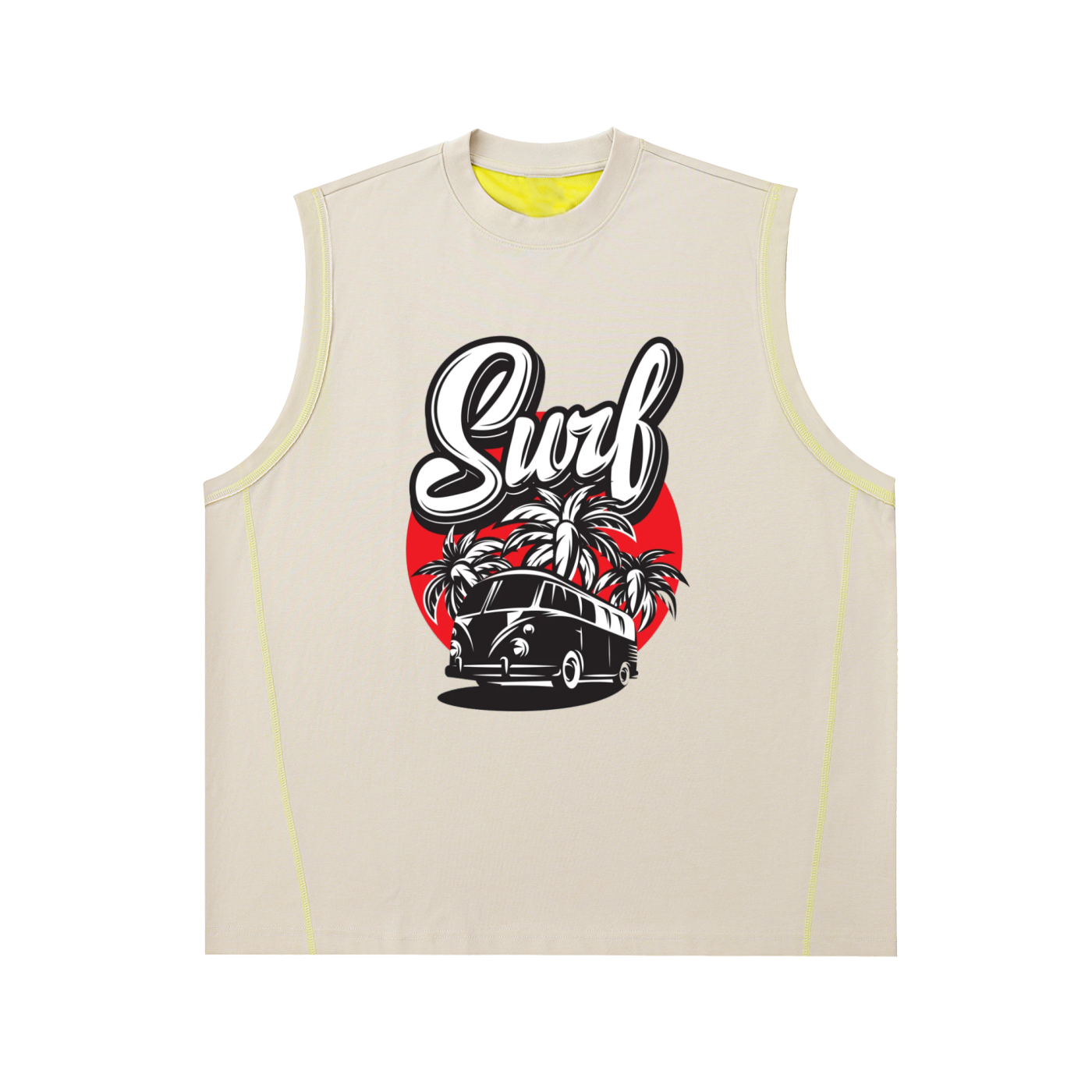 Contrast Panel Cooling Performance Tank Top