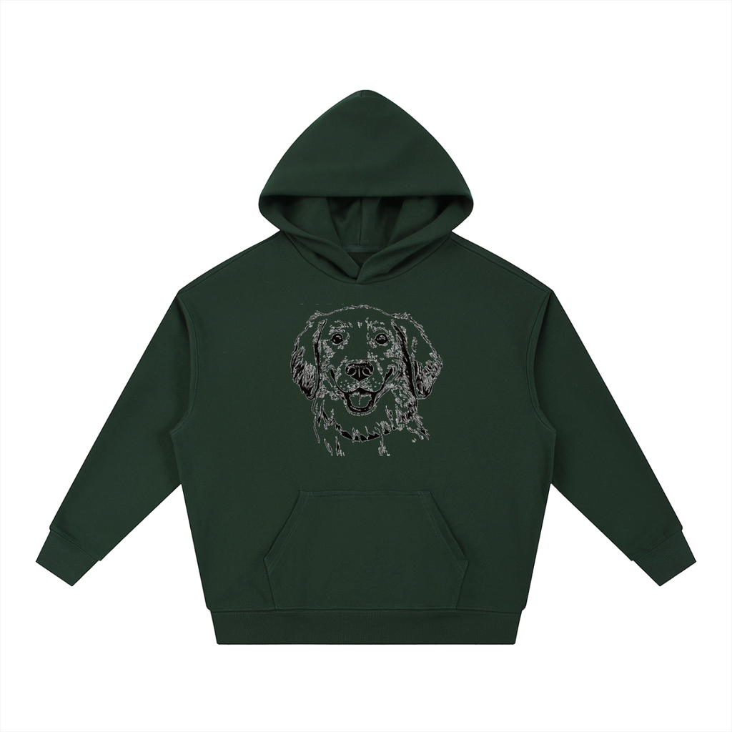 Essential Boxy Heavyweight Drop-Shoulder Hoodie