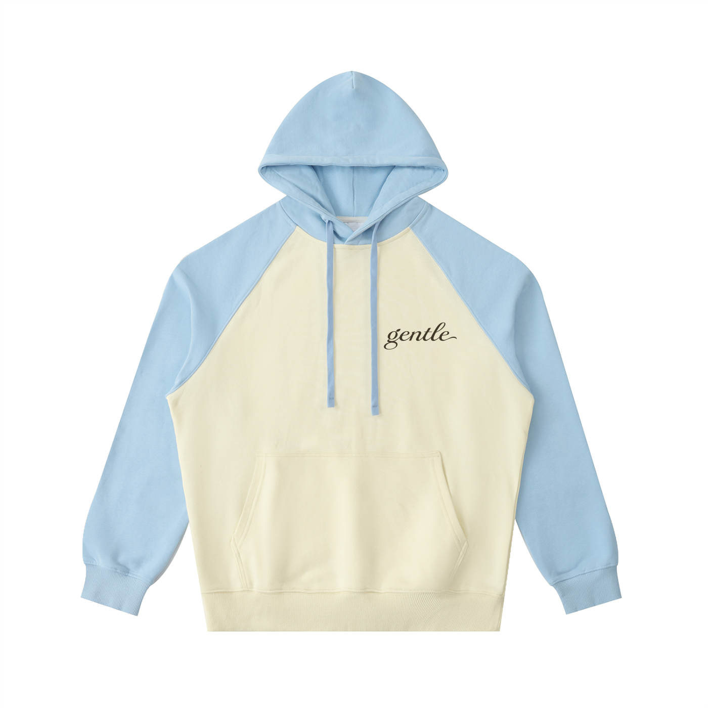 Color-Block Raglan Sleeve Hoodie