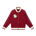 Color Block Raglan Sleeve Zip Track Jacket