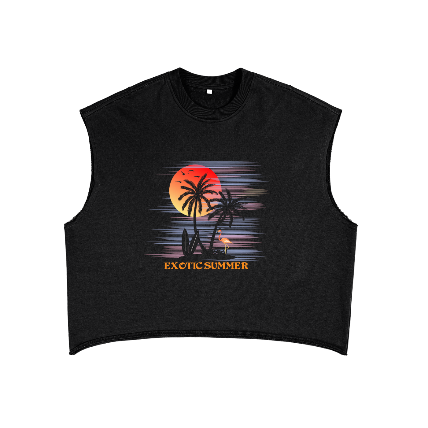 French Terry Boxy Tank Top