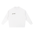 Knitted Round Neck Oversize Sweatshirt